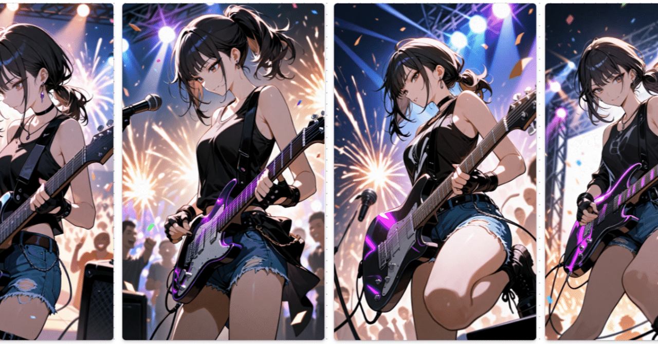 画像付き】PixAIの新モデル「Tsubaki」で作るキャラクターデザインが