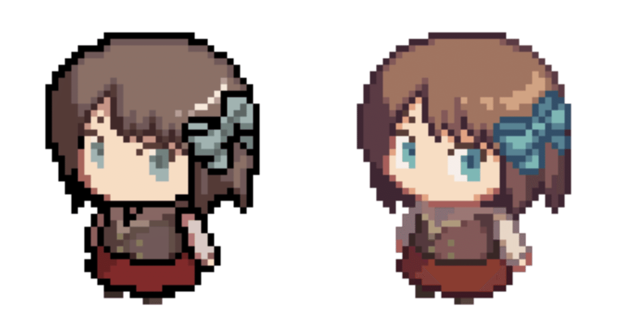 ドット絵がなんかうまくいかない時の小手先テクニック集 ありおり Note ドット絵がなんかうまくいかない時の小手先テクニック集 ありおり Note