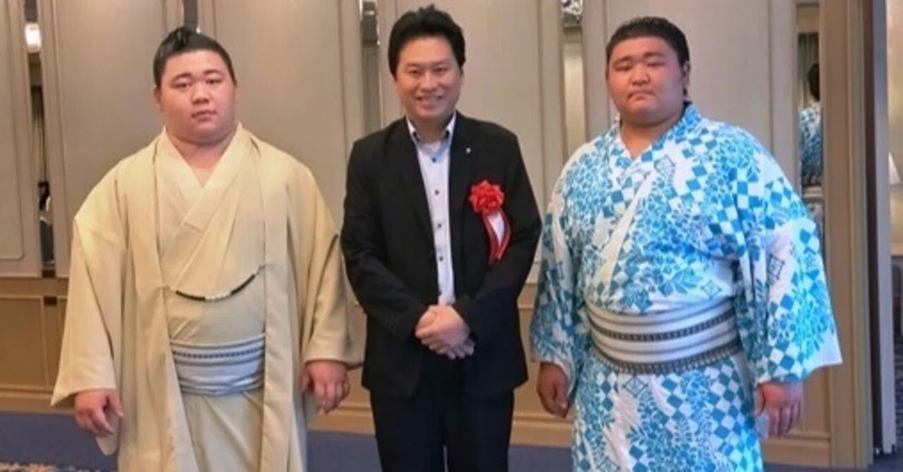 若碇改め藤ノ川関 新入幕祝賀会|綾部市長(京都府)四方源太郎