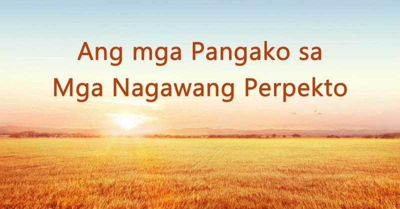 Ang mga Pangako sa mga Nagawang Perpekto