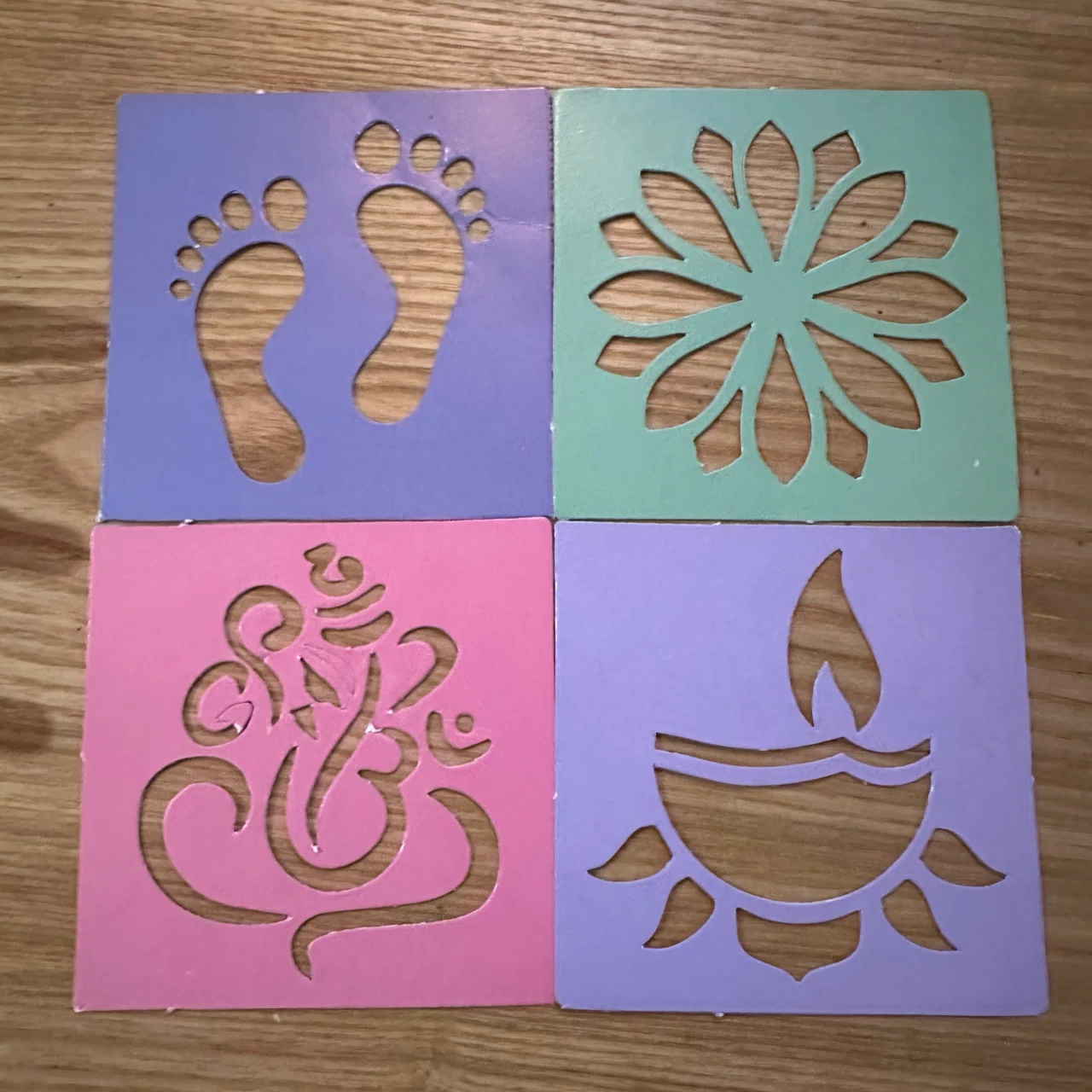 Amazonで砂を買ったらインドから届いた。インドの砂絵、コーラムを 