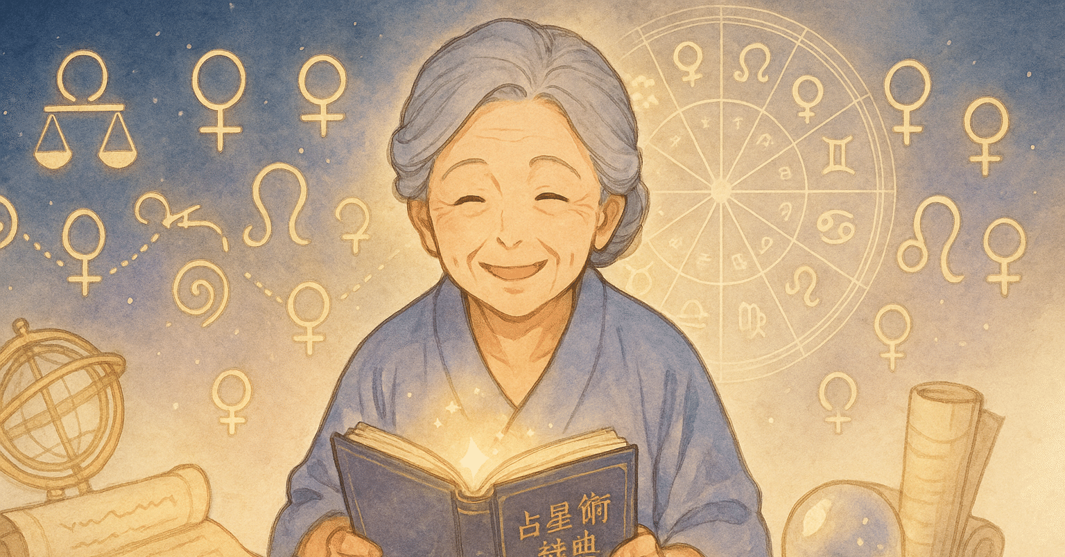 保存版】占星術の用語をわかりやすく解説するけん｜ばあばのやさしい星