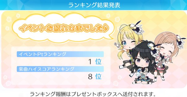 Pカップ スマホで獲ろう プラチナ称号 【6th小糸5位】｜まっきんりい