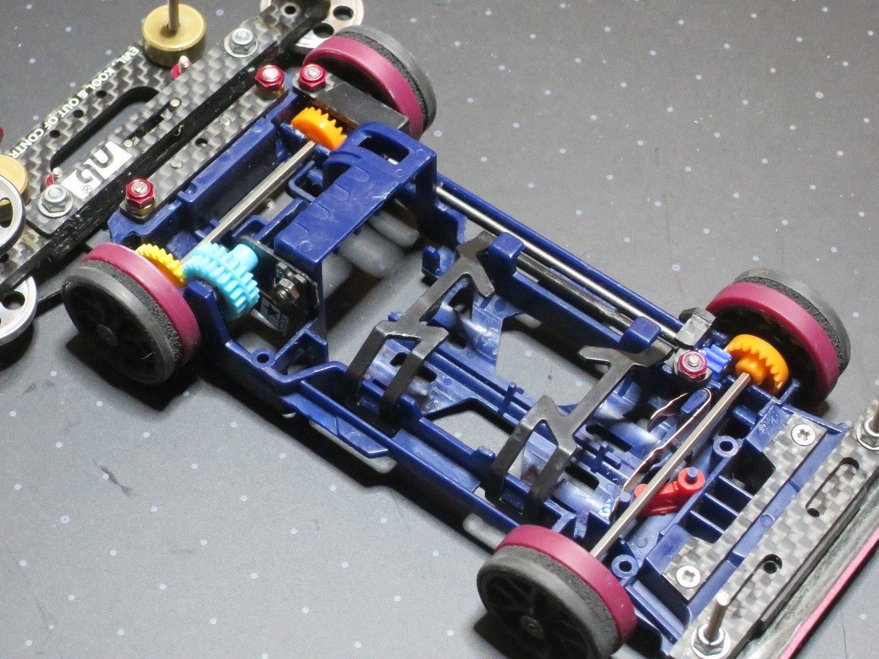 現在のXシャーシのギアまわりの改造・調整（2020,2月）｜マツ