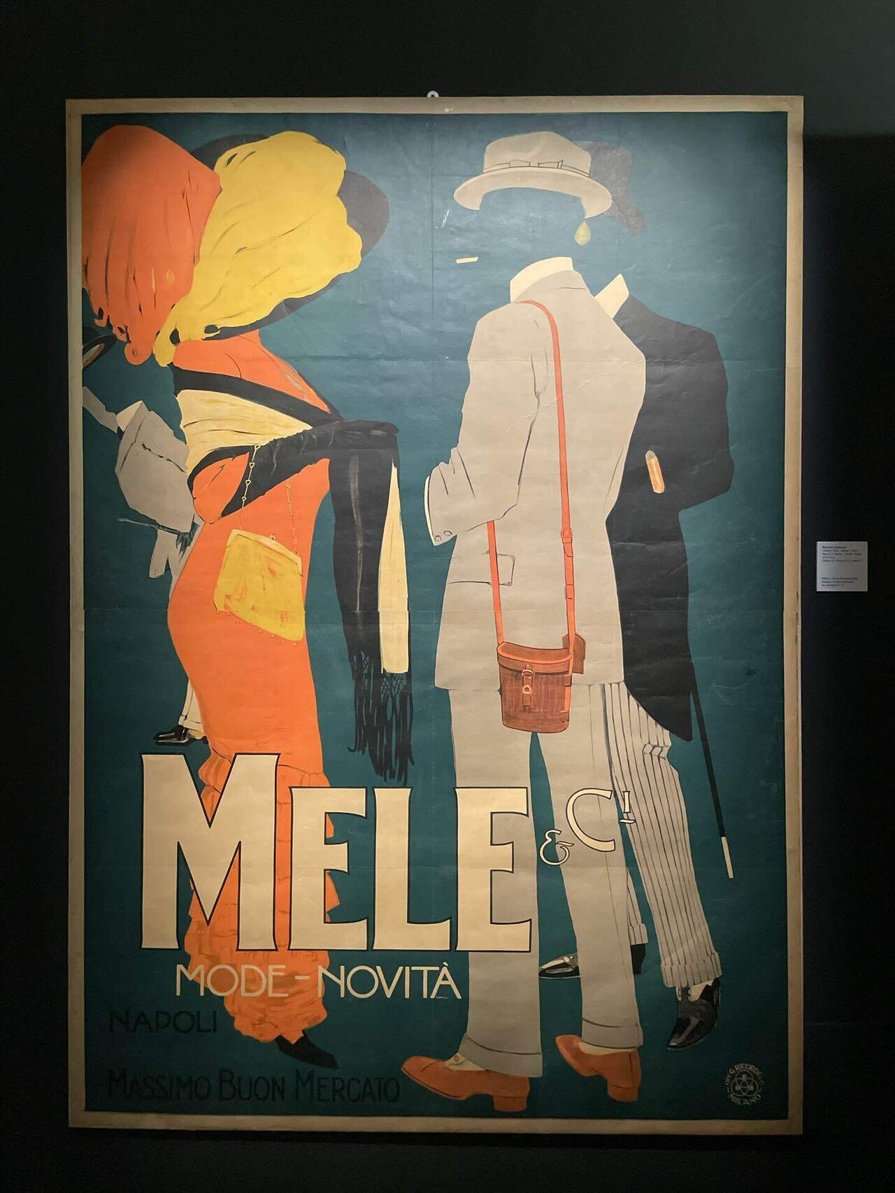 イタリア☆昔の広告物の展示を見に〜♪｜Saki