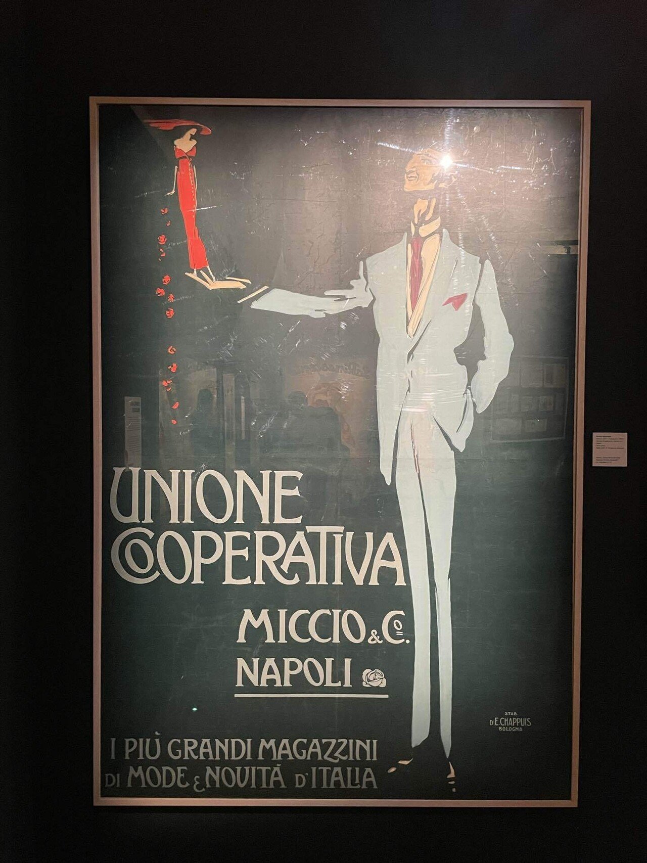 イタリア☆昔の広告物の展示を見に〜♪｜Saki