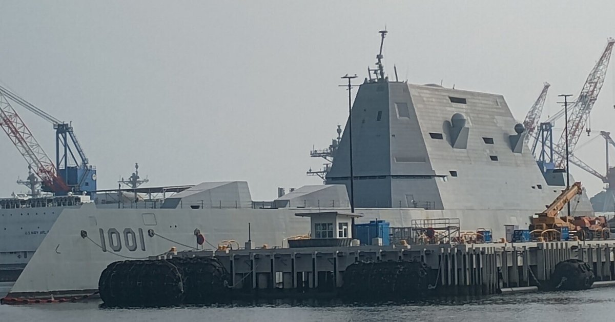 米海軍最新鋭ミサイル駆逐艦 DDG-1001｜ホタテマンの道楽三昧