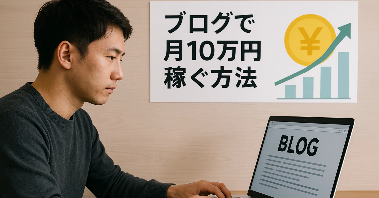 初心者がブログで月10万円稼ぐための完全戦略|MK