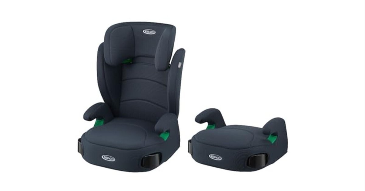 GRACO(グレコ)ジュニアシート ブースターシートで安心の3歳半