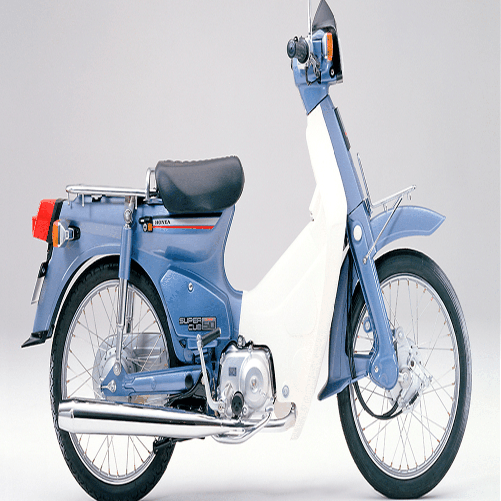 【売約】スーパーカブ 50cc カスタム ４速 低燃費 低走行 アンチリフト強力ブレーキ付き Yahoo!オークション - 「スーパーカブ 50 4速」(ホンダ)(オートバイ