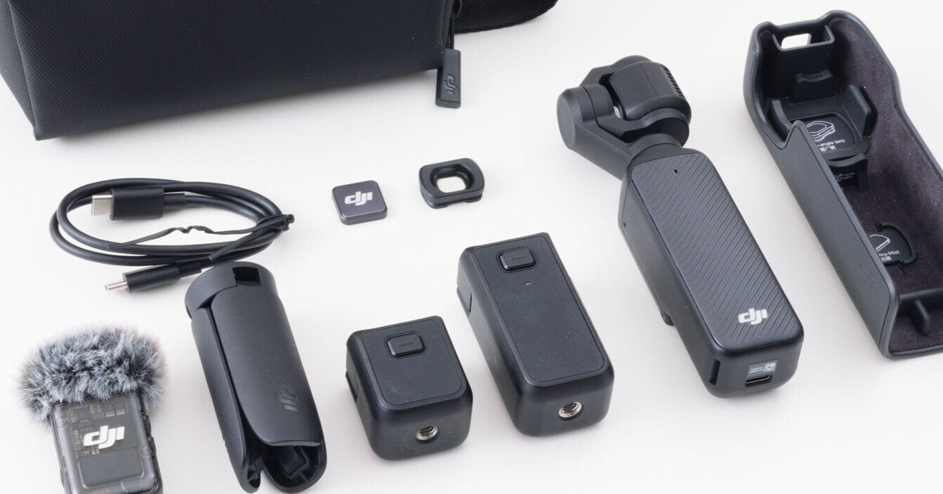 早い者勝ち！　DJI osmo pocket＋付属品 DJI DJI Osmo Pocket 3 Vlogコンボ（DJI Mic 3トランスミッター