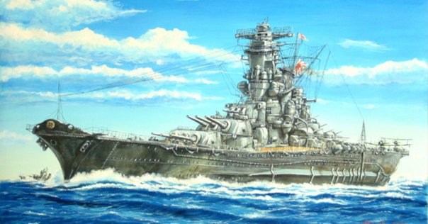 戦艦USSウィスコンシンと巨大円盤形物体が交戦！ アメリカ海軍と