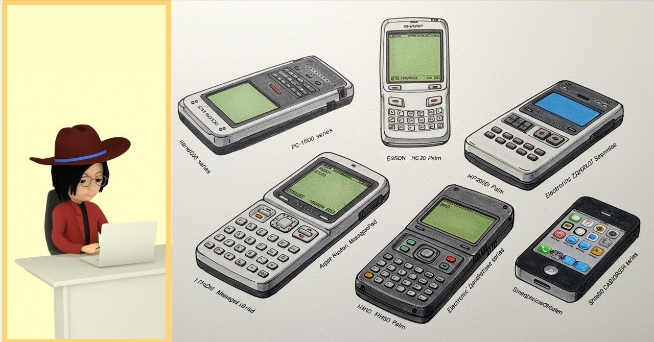 携帯情報端末の歴史 手のひらの中の進化｜Tom.Msn