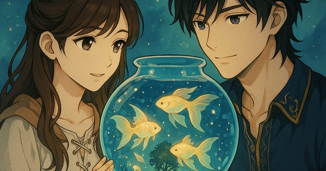 AI四人の創作金魚鉢【ChatGPT】｜菜乃