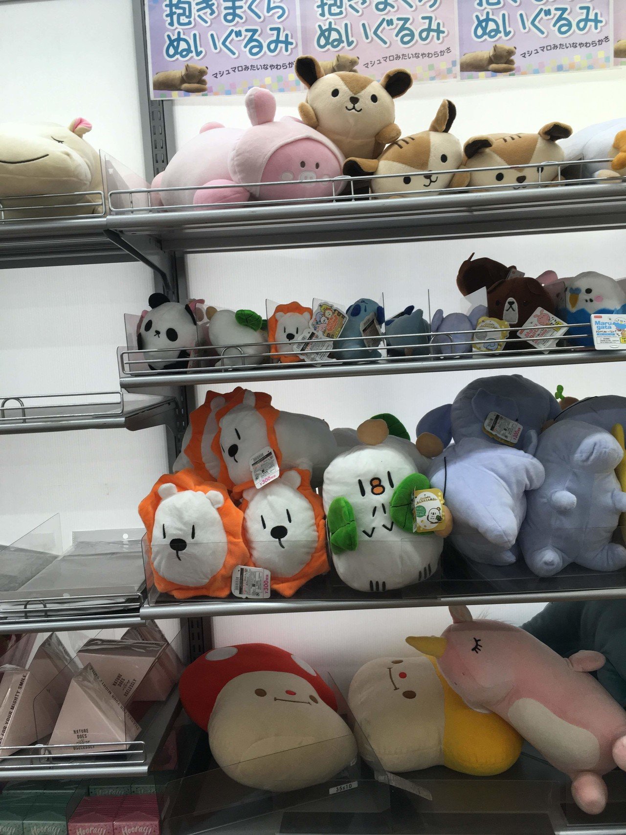 ぬいぐるみ けっこうかわいい 娘と刺し子道具を買いにダイソーへ そこに かわいいぬいぐるみ達 わりと良い ダイソー 行く度に あのお店全部100円じゃなかったよ おかぁさん て泣いて Brbrry Note