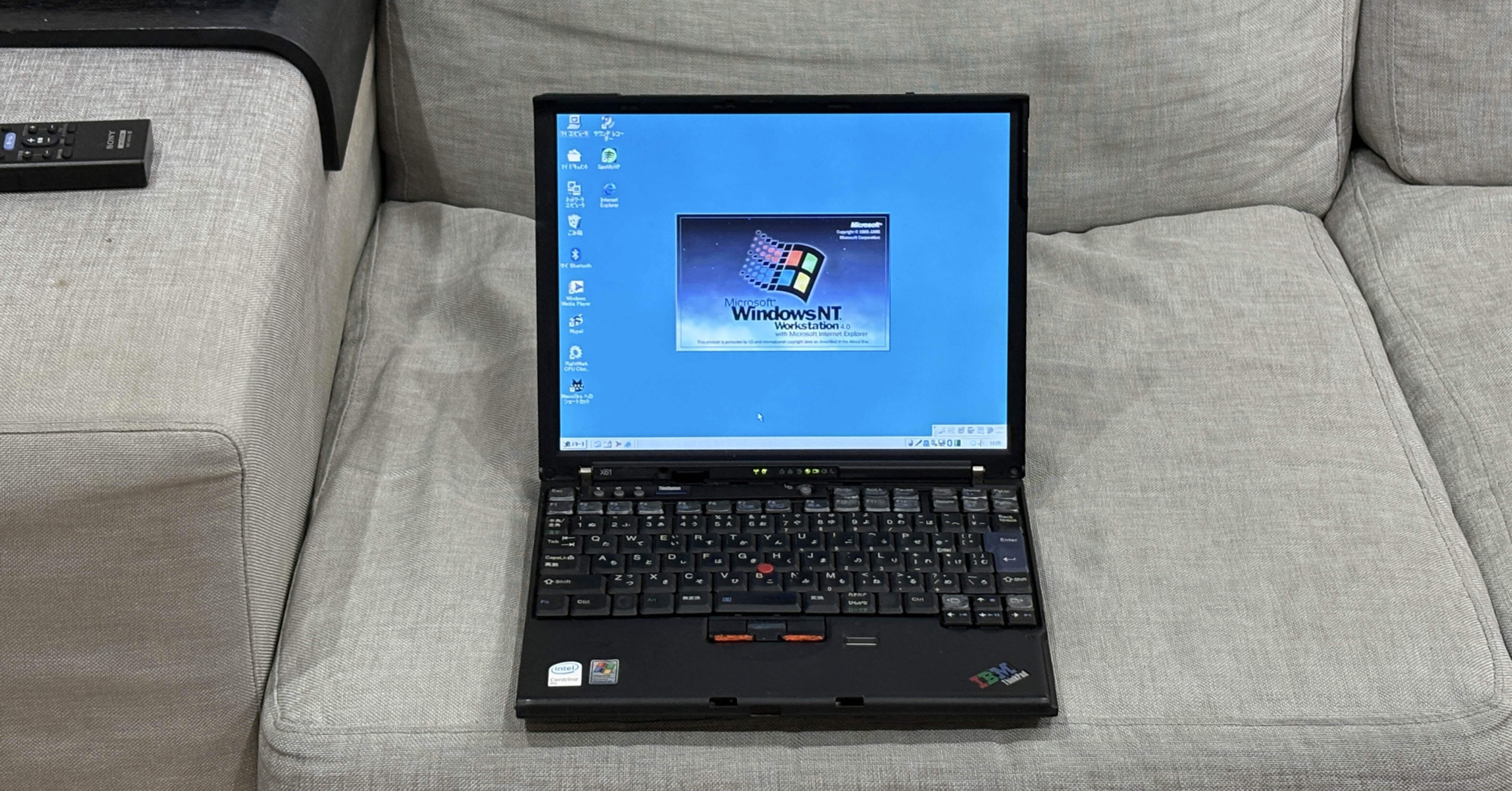 ThinkPad X61で色々やってみる｜Sato_61883