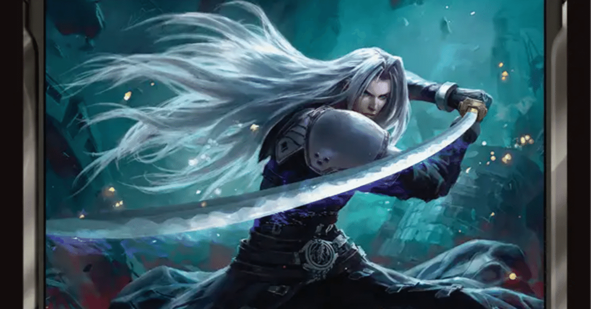 威名のソルジャー、セフィロス プレイマット MTG FF 限定構築戦　統率者 ミントモール / MINT GAMES MTG(東日本橋) / 【FIN】【JPN