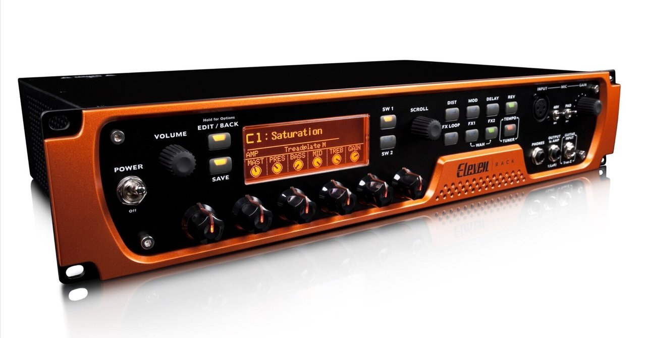 DTM・DAW ElevenRack ギター弾くDTMerは今こそEleven Rackを買ったら幸せになれるよ！｜uwagaki