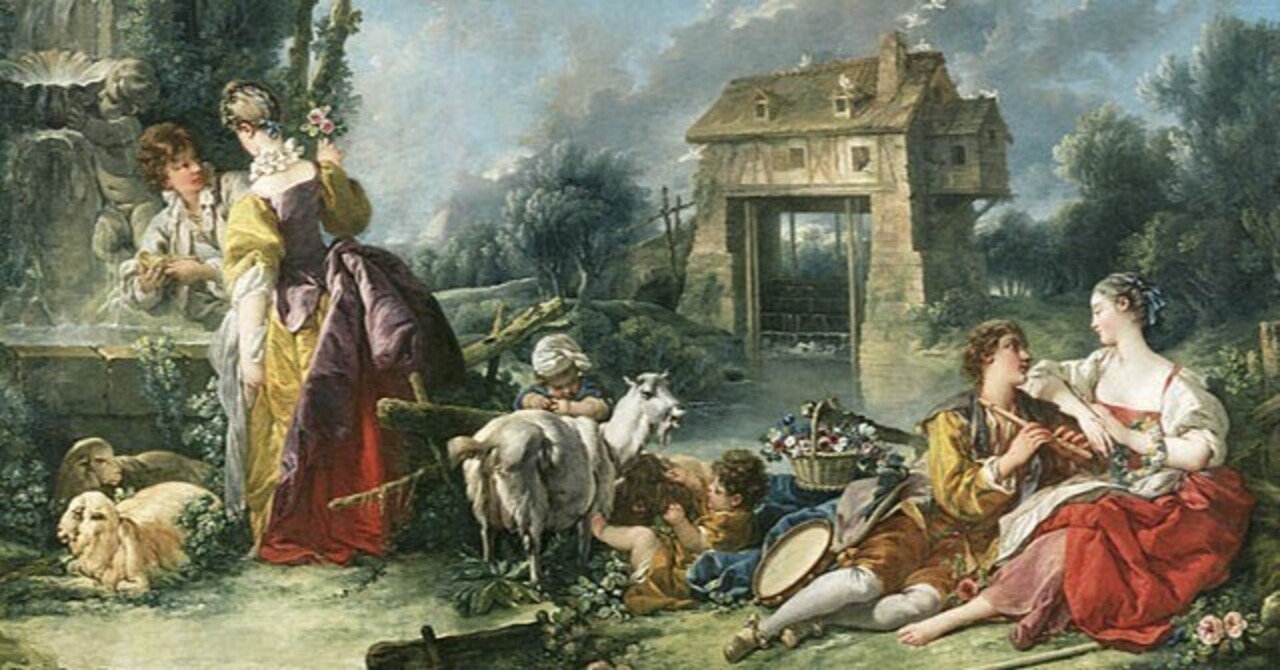 ブーシェ《愛の泉》が教えてくれる、幸せに生きるための処方箋｜傑作