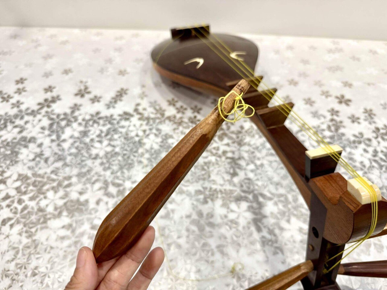えっ、3日で交換!?」薩摩琵琶・第4弦の知られざるメンテナンス事情