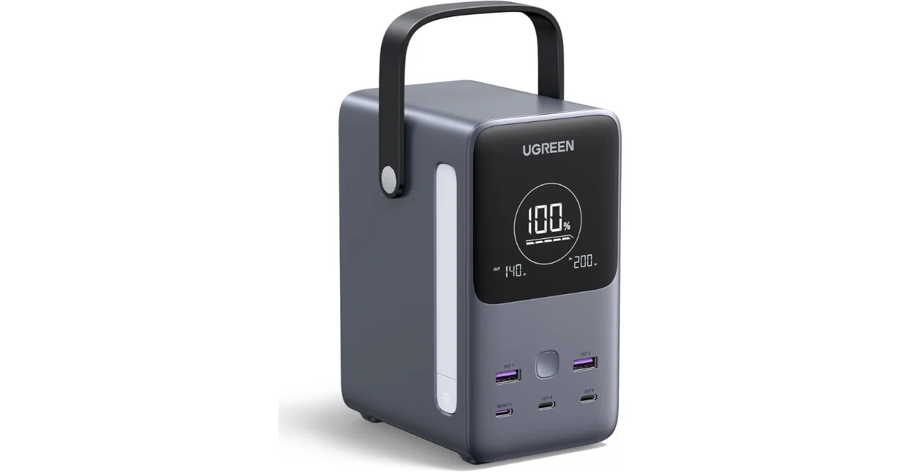 UGREEN Nexode 48000mAh 300W 5ポートモバイルバッテリー｜GetGadgetGot
