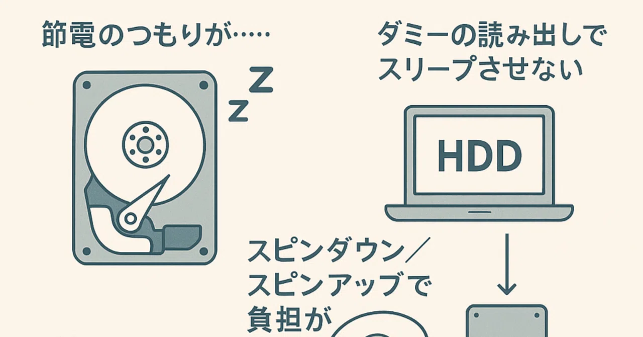 ドライブの裏側：ハードディスクの“節電機能”が、寿命を縮める？｜IUEC