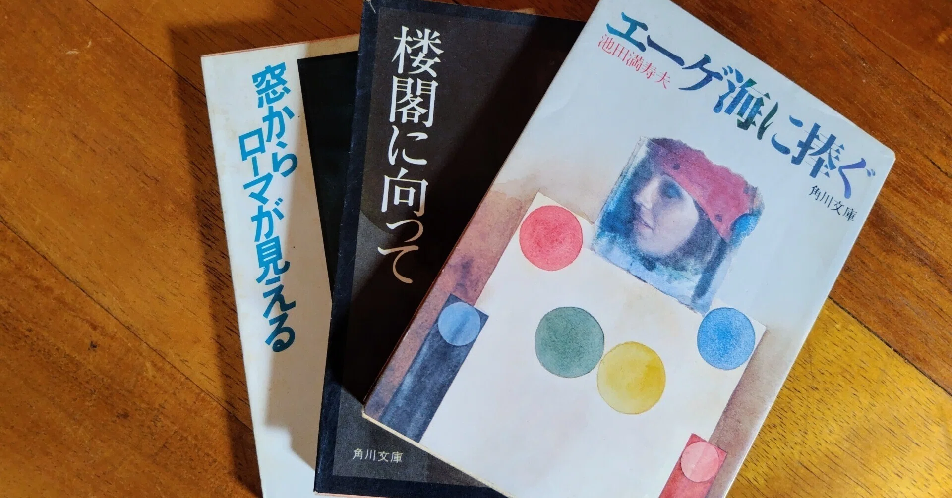 本棚の古顔（14）池田満寿夫著「エーゲ海に捧ぐ」ほか｜シズ