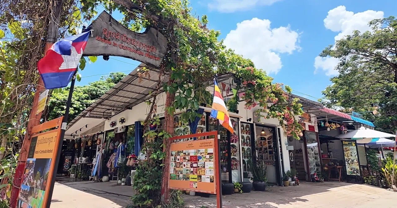 カンボジア一人旅 #最終日】2回目のPhsar Nhae Market。冷やし中華風
