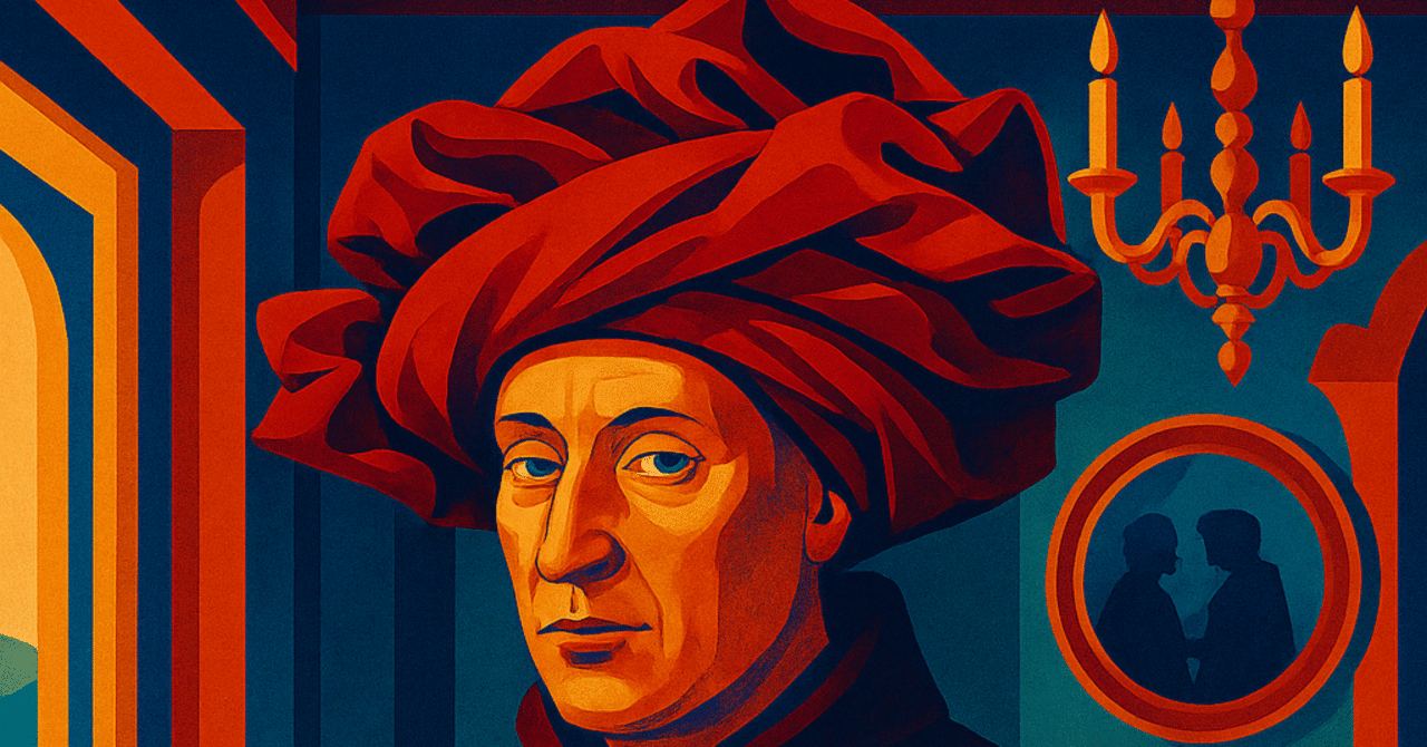 影の画家」（ヤン・ファン・エイク）｜やんちゃなやむちゃ