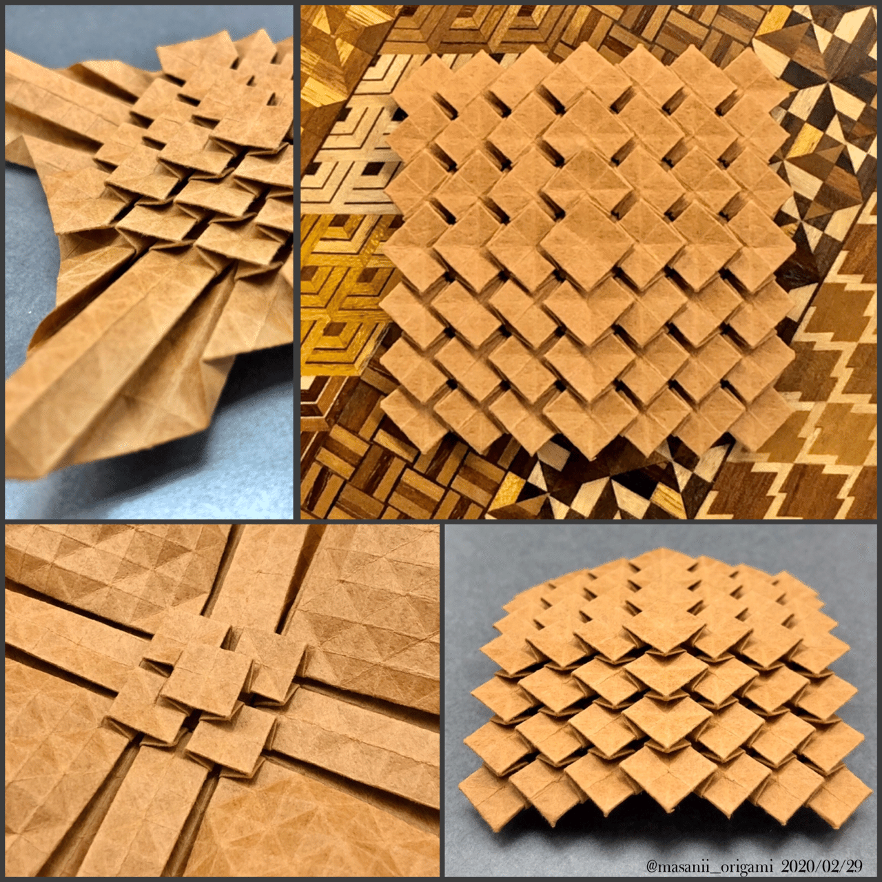 折り紙らしくないのが良い あじさい折り 斜め折り四段ピラミッド まさにぃ Note 折り紙らしくないのが良い あじさい折り 斜め折り四段ピラミッド まさにぃ Note