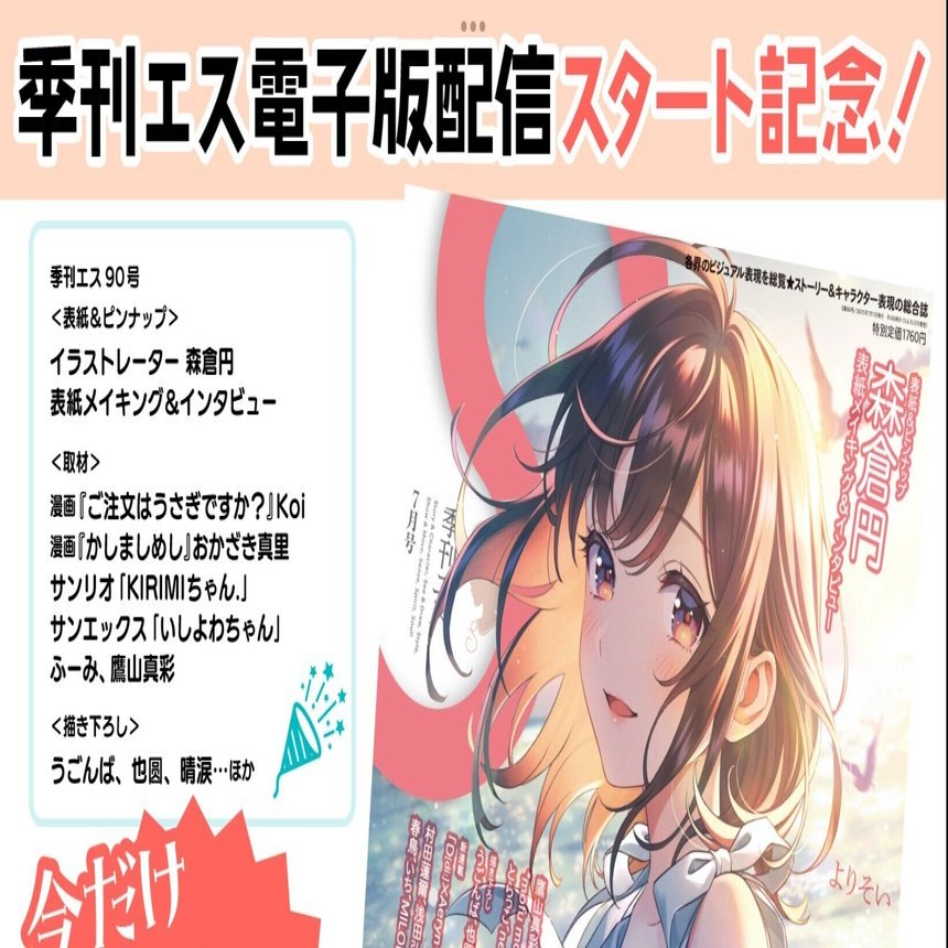 季刊エス セット まとめ売り イラストレーター アニメーター 漫画家 お絵描き イラスト雑誌「季刊エス」電子配信を開始キャンペーン期間限定で