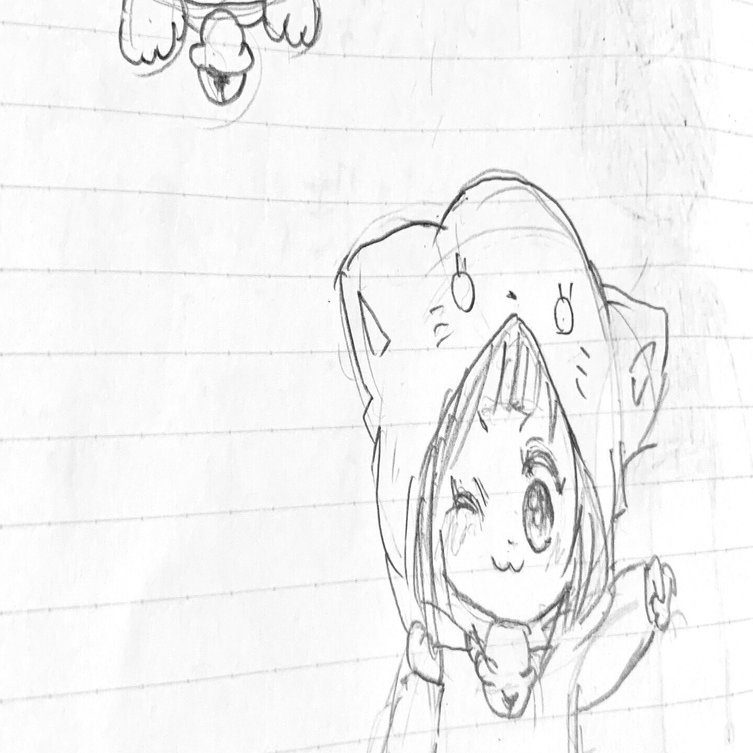 らくがき。ぴの(ちろぴの)、トッティ(トド松の変顔)｜もやくや先生