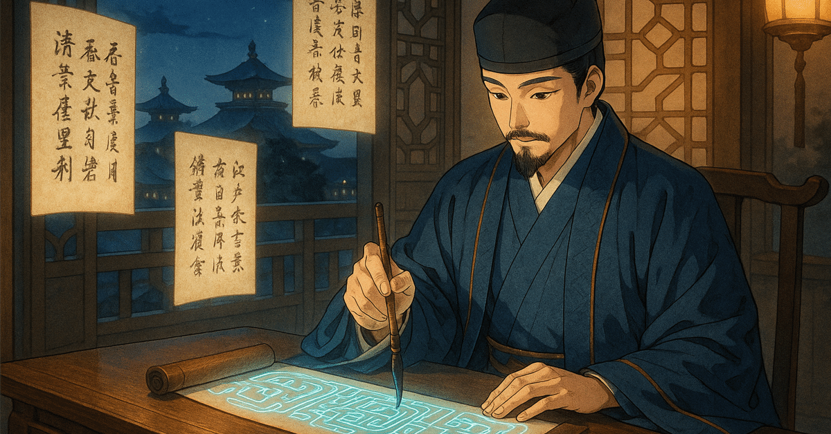 AIと、科挙首席級の詩作に挑む 後編 ―龍が登る日―｜ぞい式