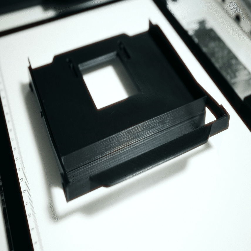 引き伸ばし機のネガキャリアを3Dプリンターで作ってみた｜TK_Photo