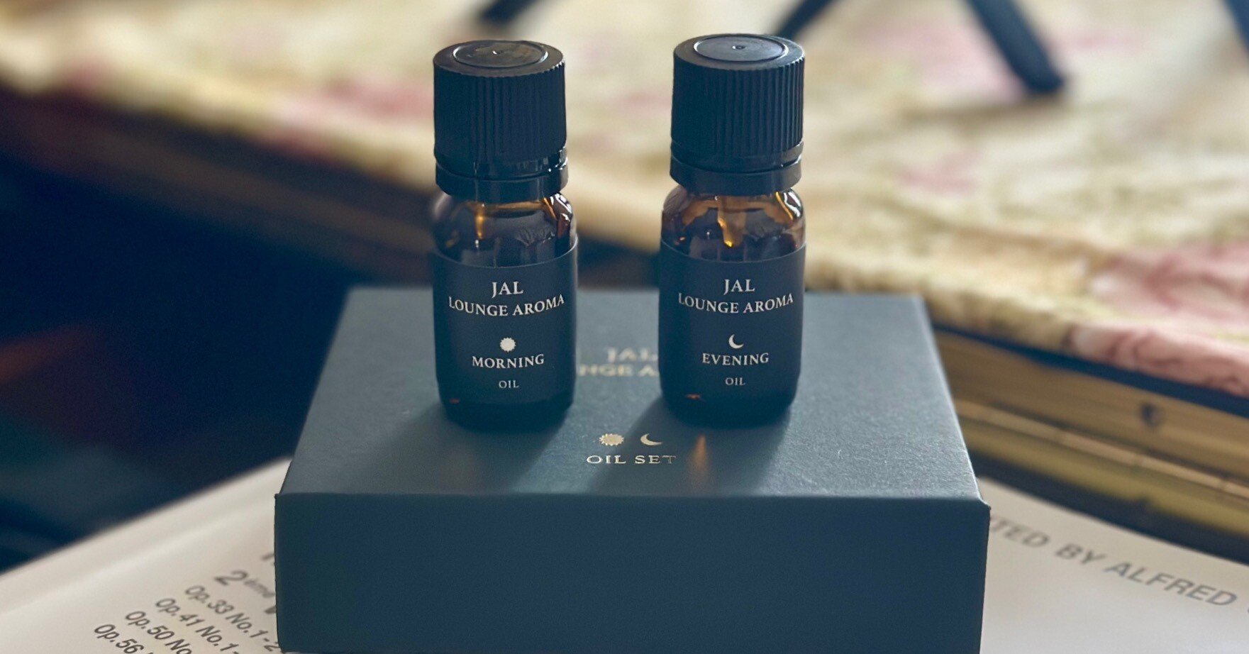 JAL🌸ラウンジアロマオイルセット｜4hands duo