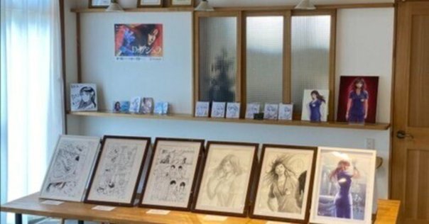 小野セツロー　額縁　恵文社個展にて。備前焼と椿のスケッチ 小野セツロー 額縁 恵文社個展にて。備前焼と椿のスケッチ