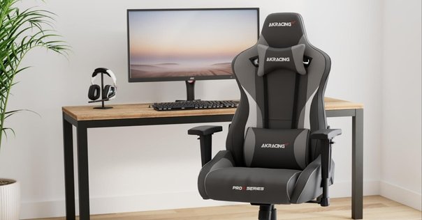 ゲーミングチェア オフィスチェア レビュー】AKRacing ゲーミングチェア Pro-X V2 グレー｜座る