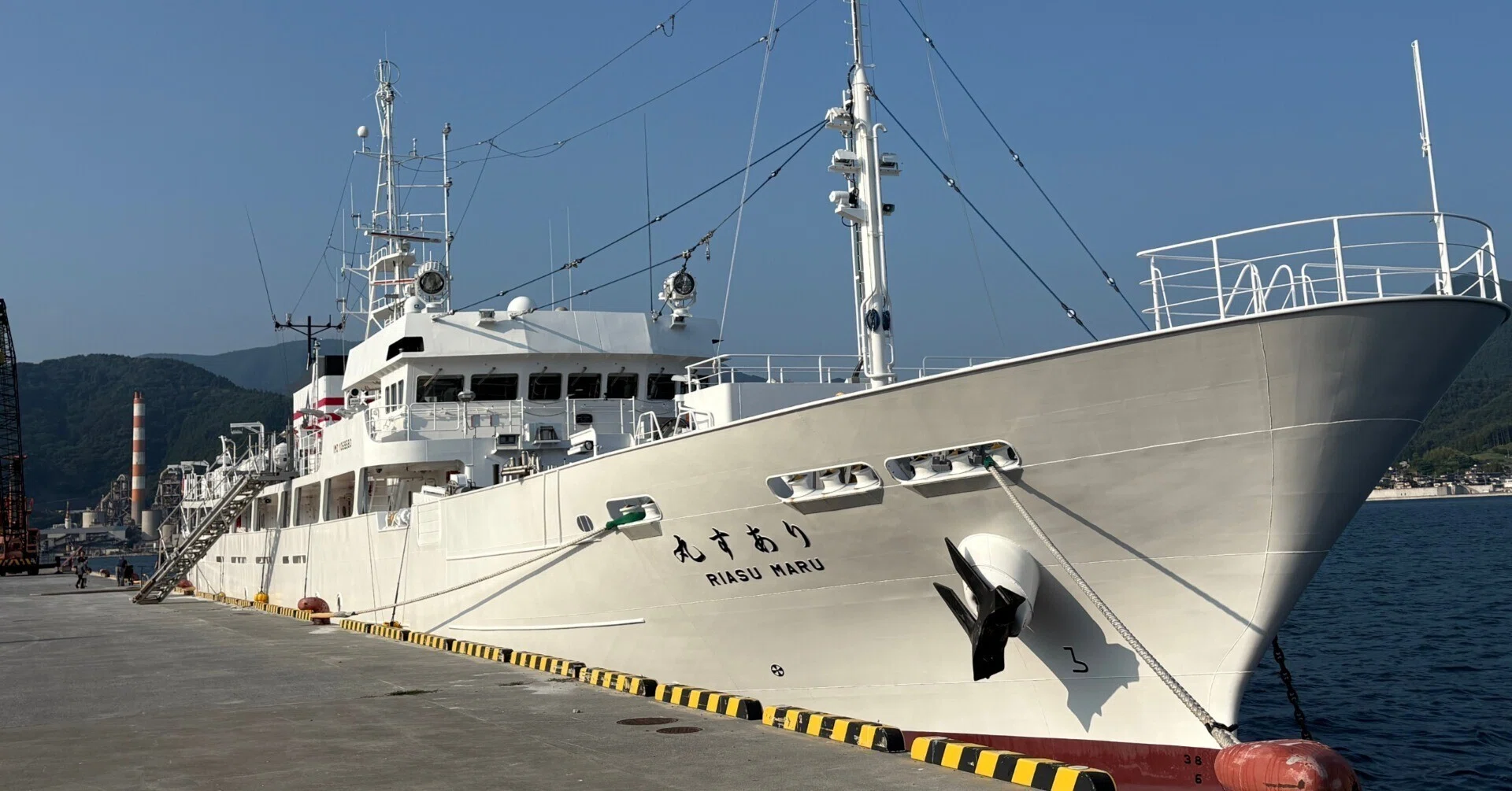 🚢「りあす丸」がやって来た！｜岩手県立高田高等学校