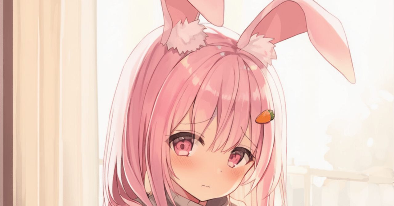 イラスト集「ベッドに座るウサギちゃんイラスト集」ができるまで