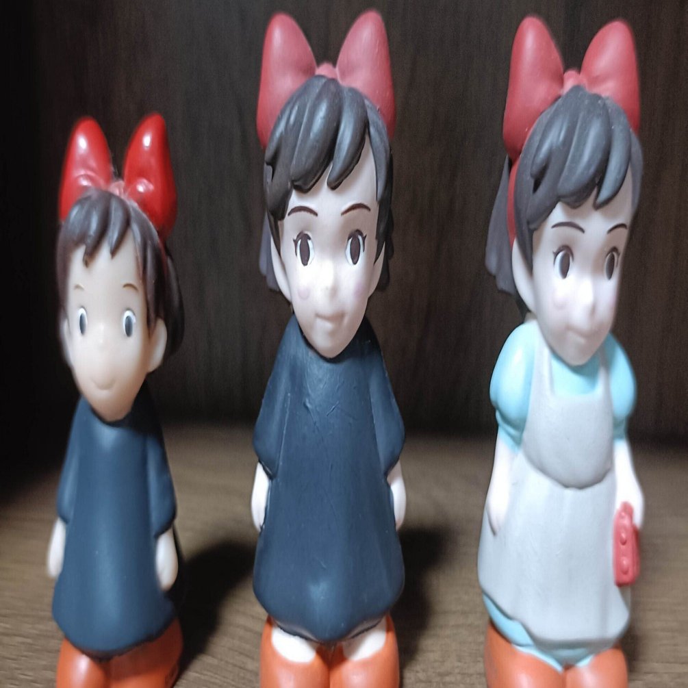 ジブリ指人形のリニューアル変化 ②魔女の宅急便｜Chihiro_F