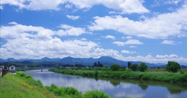 川のある風景 川のある風景」 by 新｜Artmeter｜暮らしを彩るアートが、きっと
