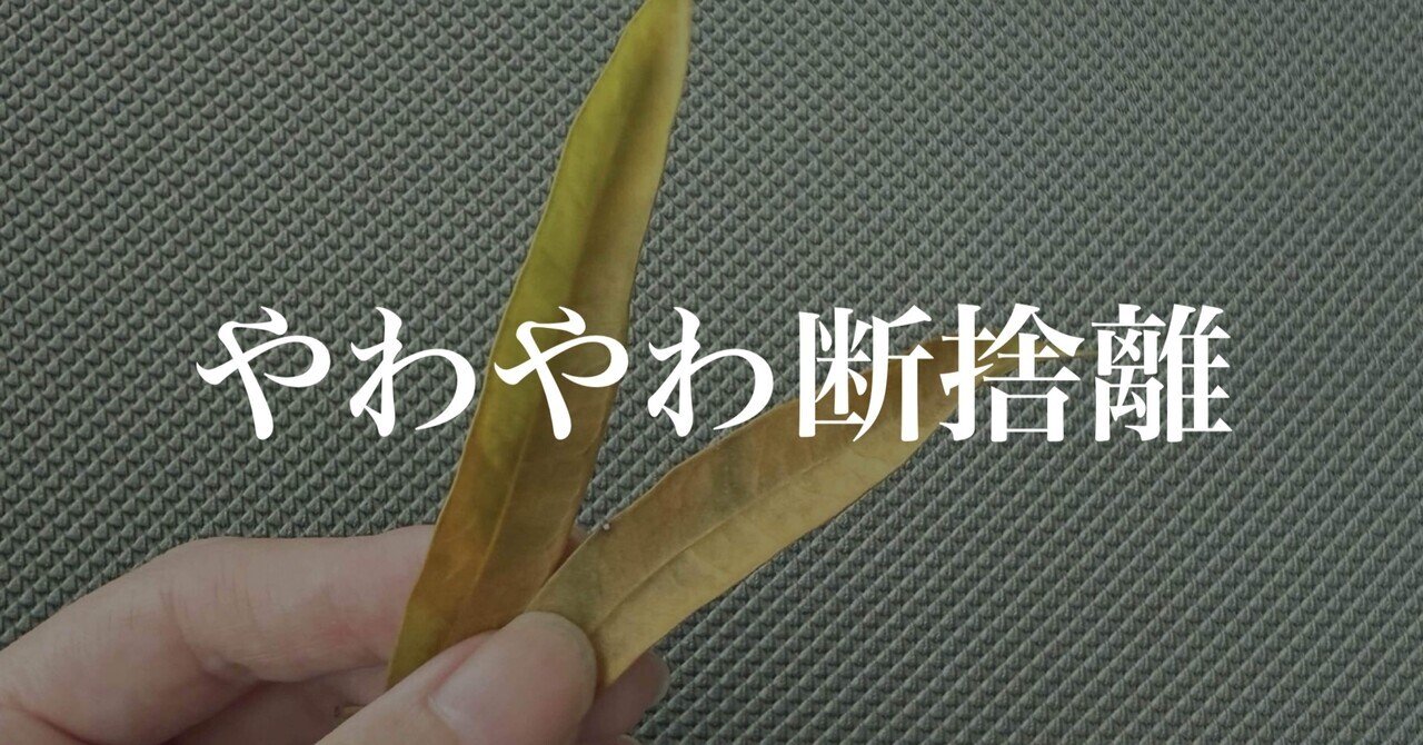 断捨離】久しぶりの更新。断捨離、はじめました｜みさ吉