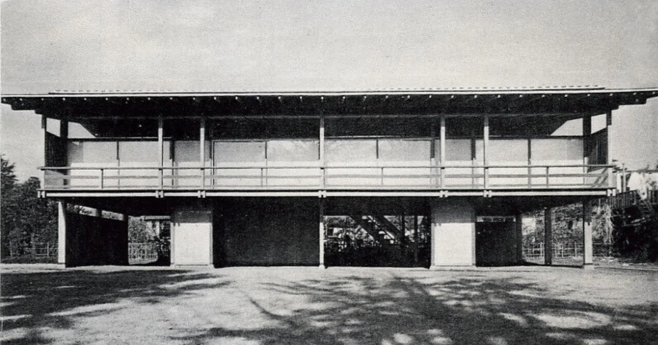 52.丹下健三自邸の1/3スケール巨大模型～＠「建築の日本展（2018