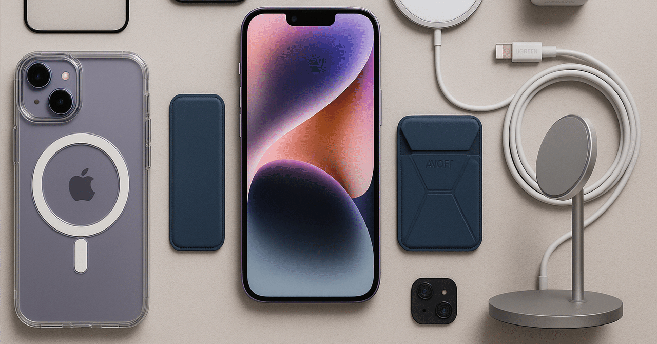 2025年版】iPhone14におすすめのアクセサリー10選｜使いやすさが格段に
