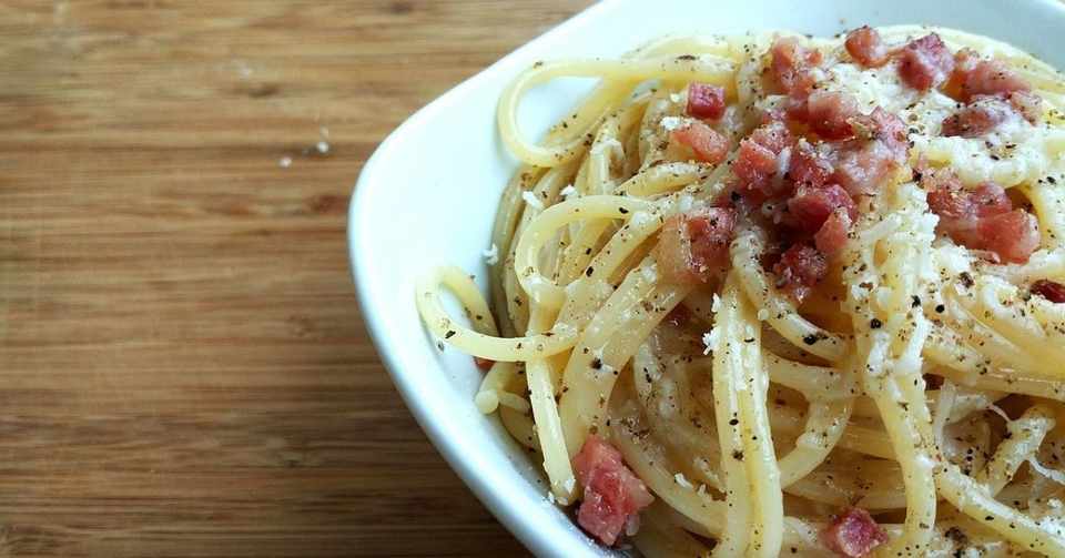 イタリア料理 これが本場のカルボナーラや Yasuda Makoto Note