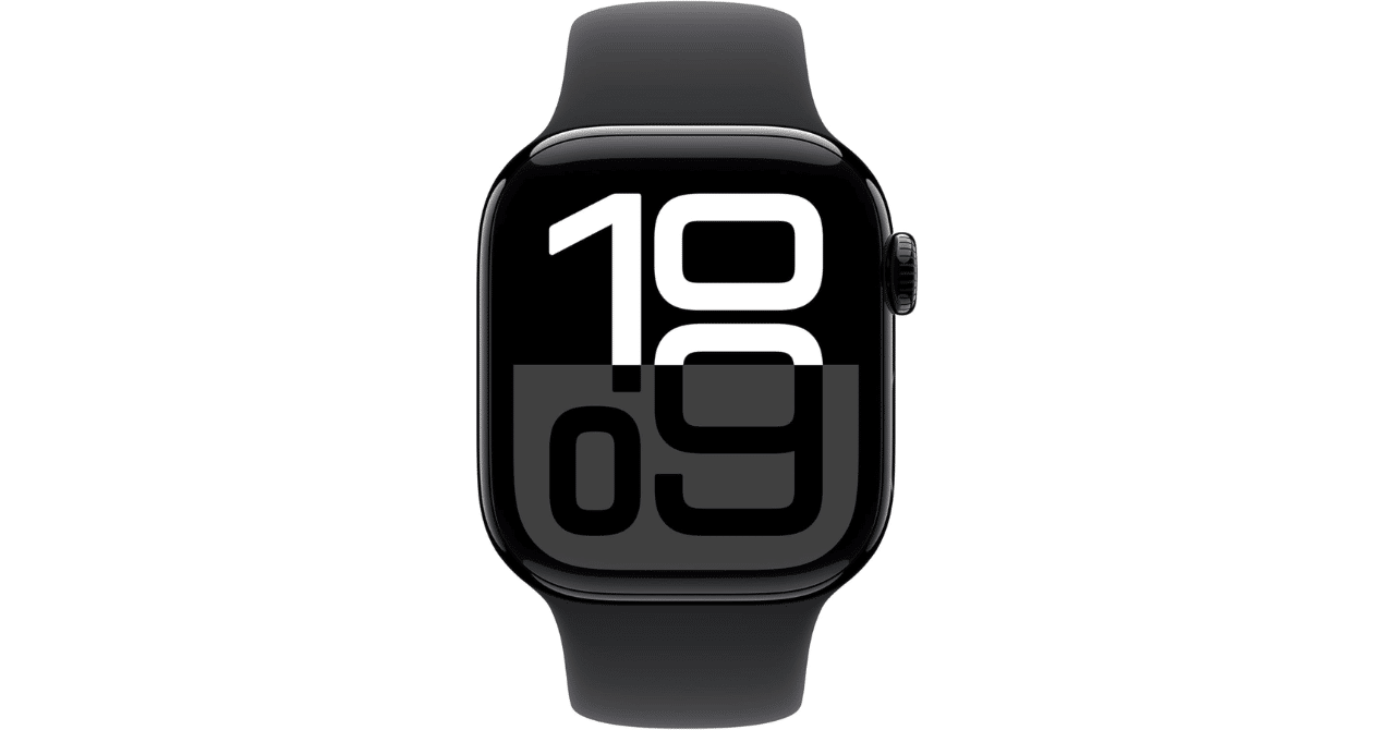 Apple アップル/Apple Watch Series 10 42mm GPS+Cellularモデル ［ジェットブラック・ブラックスポーツバンド］/MWX73J/A/F3DF09DP4L/Aランク/69【中古】 Apple Watch Series 10（GPS + Cellularモデル）- 42mmジェット