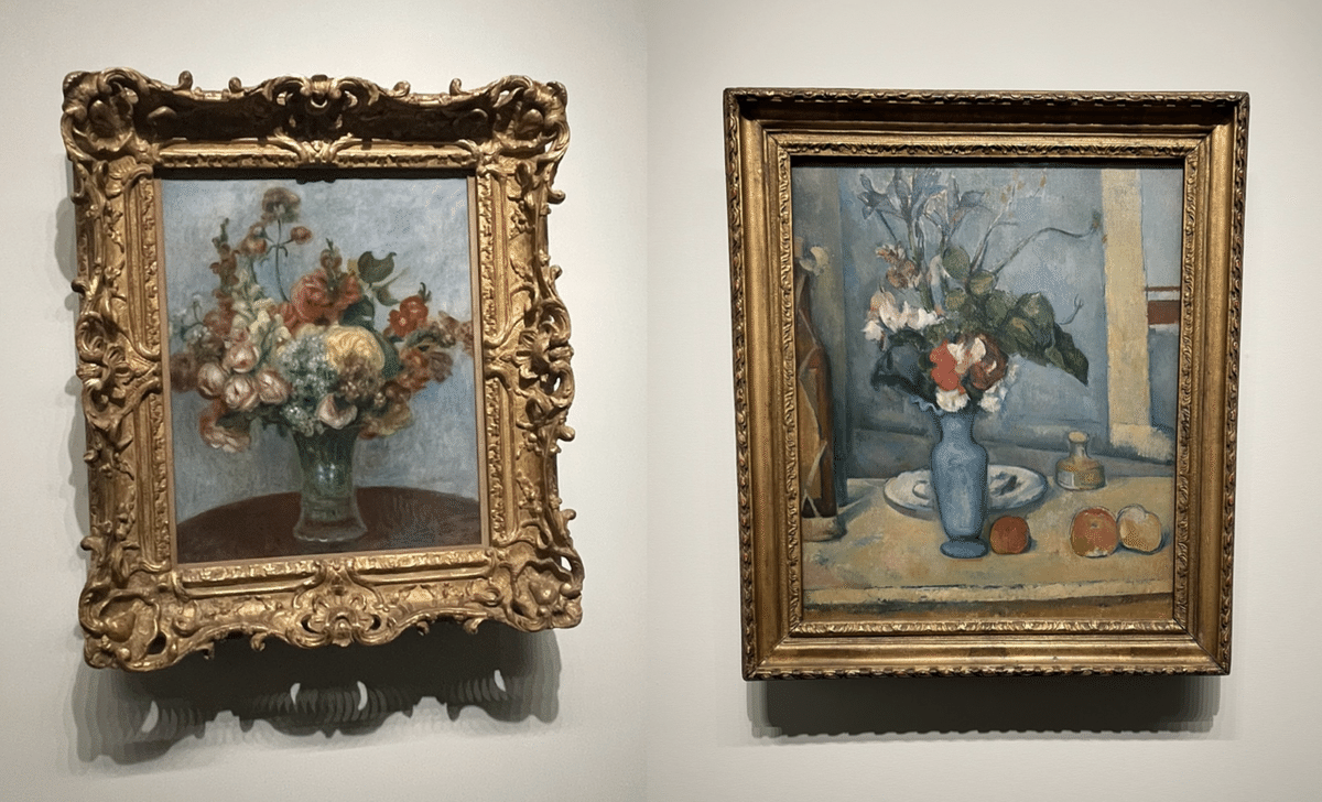 期間限定価格ルノアール『印象派』複製画 博物館級精巧再現 額装付 ルノワール×セザンヌ 同時代を生きたふたりの作品展｜Evaの