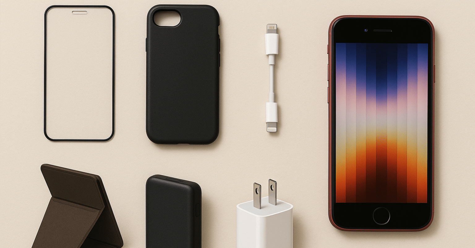 iPhoneSE 第三世代 64GBアクセサリー付き iPhone SE（第3世代）】におすすめのアクセサリー7選！ミニマル