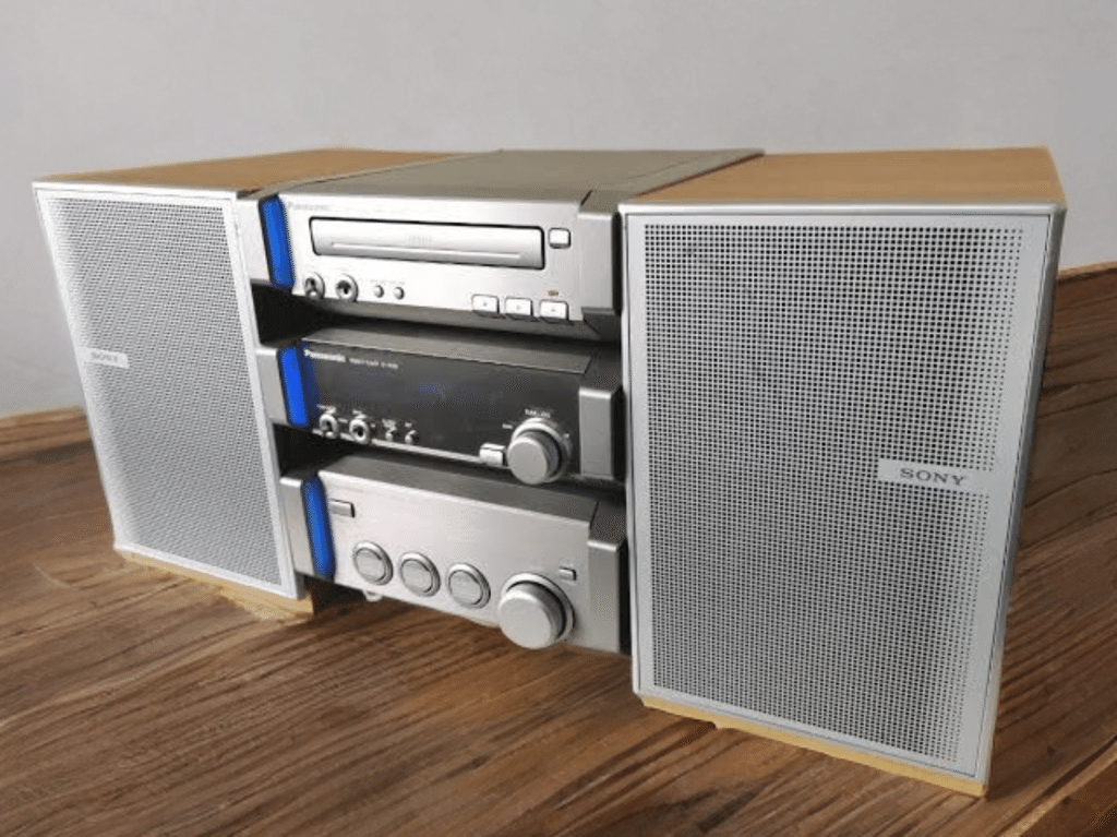 希少いい音！Panasonic コンポセット　希少　動作良好です 音楽が、空気を変える。”暮らしを格上げするミニコンポ・セット