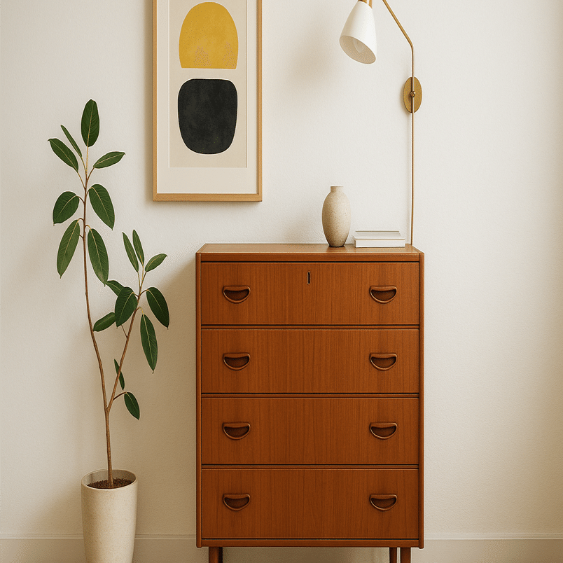 北欧ヴィンテージチェスト。ただの収納家具じゃない、生活に寄り添って